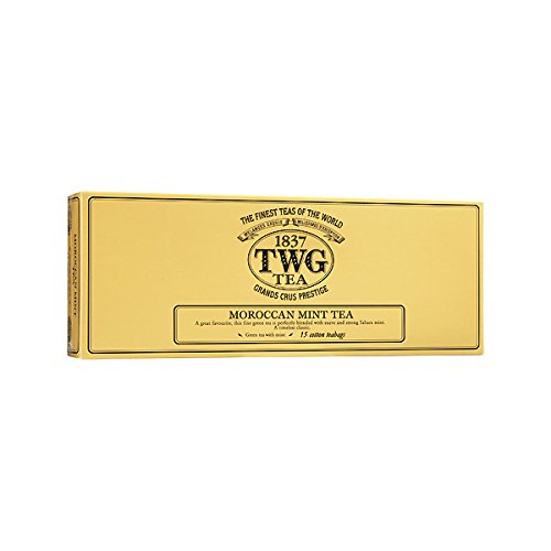 TWG Singapore Luxury Teas VANILLA BOURBON TEA 15 Hand sewn pure