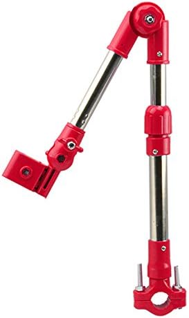 QFFL yusanjia Umbrella Stand/Folding / Rain/Sun Protection/Telescopic / Stainless Steel/Umbrella Stand Umbrella holder (Color : RED)