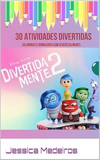 Livro 30 atividades divertida.: vamos aprender e colorir com Divertida Mente