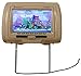 Rockville RTSVD961-BG 9” Beige Touchscreen Dual DVD/HDMI Car Headrest Monitors
