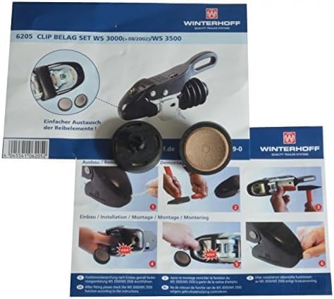 Winterhoff WS 3000 Friction Pads from 08/2002