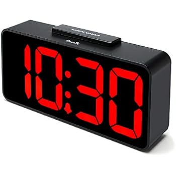 Amazon.com: Electrohome 1.8 inch Jumbo LED Alarm Clock Radio with