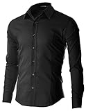 FLATSEVEN Men's Casual Button Down Shirt