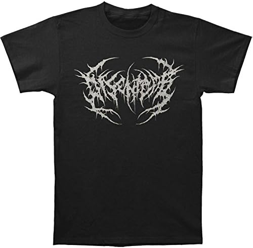 Disentomb Men's Logo Gray Ink T-shirt X-Large Black
