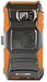 Galaxy S7 Case, BUDDIBOX [HSeries] Heavy Duty Swivel Belt Clip Holster with Kickstand Maximal Protection Case for Samsung Galaxy S7, (Orange)