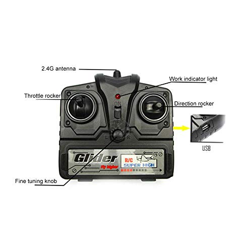 Biback FX-807 EPP Remote Control Glider Aircraft Fixed Wing Aircraft Model 2.4G Remote Control Aircraft Electric Practice Outdoor Toys