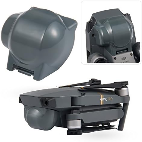 UZOPI UZOPI DJI Mavic Pro Gimbal Lock Camera Fixed Guard Protector Transport Lens Cap Accessories (Grey)