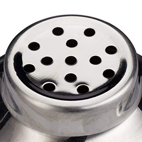 Relaxdays, Silber Cocktailshaker, rostfreier Edelstahl, spülmaschinenfest, Rezepte, Cocktailmixer, Barshaker, Standard – Bild 6