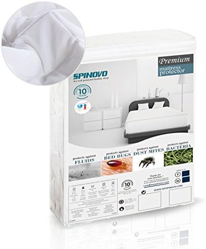 Mattress Pad-Quilted Fitted Mattress Protector with Hypoallergenic and Waterproof Membrane for Your Healthy Sleep (King)