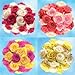 GlobalRose 50 Fresh Cut Roses - 2 Colors- Fresh Flowers Delivery for Birthdays