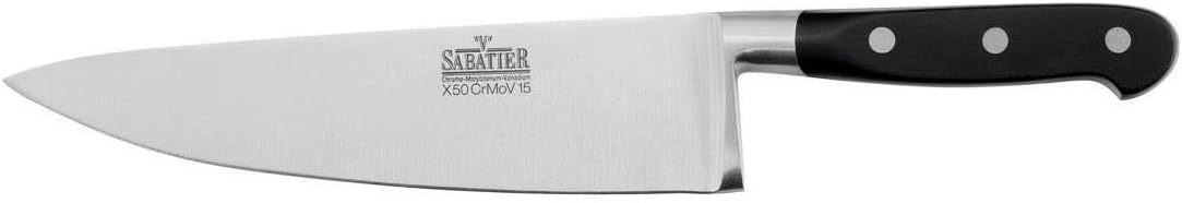 Richardson Sheffield 20 cm V Sabatier Cooks Knife, Silver
