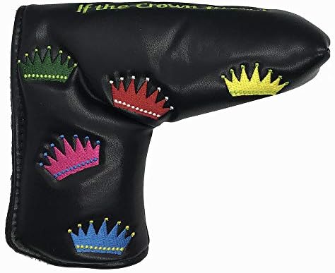 Giggle Golf Blade Putter Cover | Great Golf Gift & Golf Bag Accessory | Embroidered