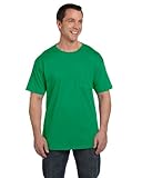 Hanes mens BeefyT 100% Cotton TShirt with Pocket(5190)