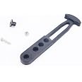 Black Rubber Boat Ladder Strap – Retaining Bungee Rope Holder For Swim Ladders