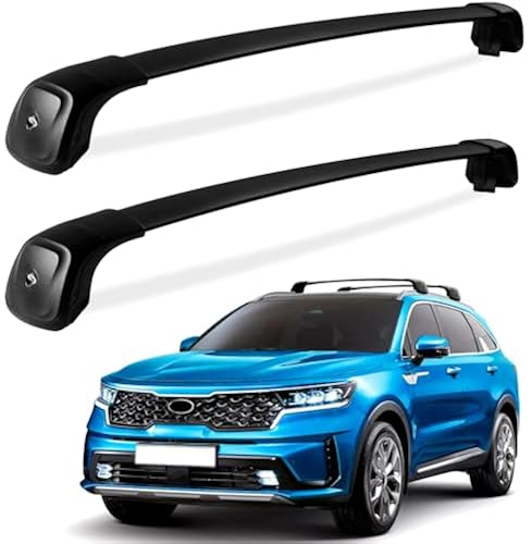 Wonderdriver Heavy Duty 260lbs Roof Rack Cross Bars Fit for KIA