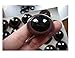 100Pcs Brown Plastic Safety Eyes for Bear Doll Puppet Animal Stuffed Toys DIY Sewing Craft (Diameter-18mm)