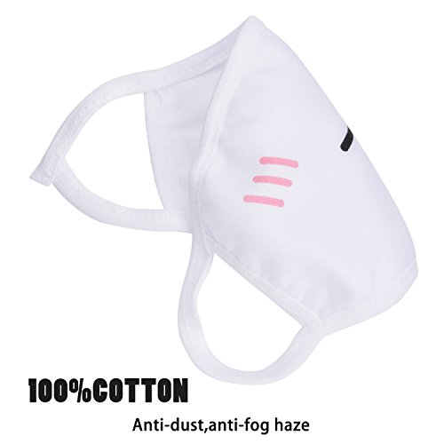 Aniwon Mouth Mask Cartoon Anti Dust Cotton Face Mask Facial Mouth Mask for Men Women