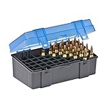Plano 50 Round Rifle Ammo Case with Slip Cover, Medium