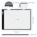 selizo A4 Tracing Light Box Tracer LED Tracing Pad with Light Box Stand and Tracing Paper for Diamond Painting Drawing Sketching Animation