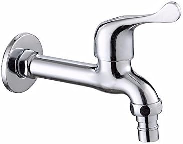 Bijjaladeva Antique Bathroom Sink Vessel Faucet Basin Mixer Tap Zinc alloy washer tap 4:single cold-water nozzle extension mops pool cock thick single hole fast on spool Fittings