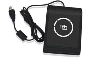 Fongwah 13.56MHz RFID Card Reader Keyboard Emulator Output Read-Only for S50 Cards NFC Cards/Tags ISO14443 Protocol