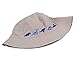 Flammi Baby Boys' Sun Hat Reversible UV Protection Bucket Hat (18-36 Months, Beige)