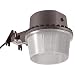 TORCHSTAR Dusk-to-Dawn LED Outdoor Barn Light (Photocell Included), 35W (250W Equiv.), 5000K Daylight Floodlight, DLC & ETL-Listed Yard Light for Area Lighting, 5-Year Warranty, Bronze