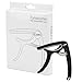 Guitar Capo, Famecame Black Guitar Capo with 10 Guitar Picks for Acoustic Guitar, Electric Guitar, Ukulele