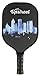 Upstreet Graphite Pickleball Paddle Set | Gold Blue Silver Glitter Cheetah Snakeskin Tiger | Pickleball Rackets Include Padded Cover, Lightweight Honeycomb Composite Pickleball Paddles for Women & Men