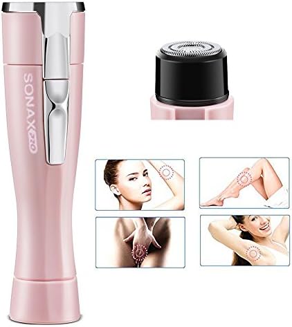 LFM Women's Hair Removal Cordless Mini Waterproof Electric Hair Trimmer Bikini Line Body Groomer AA Battery Powered (not included)