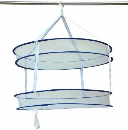 Huoshang Dual-Layer Round Mesh Hanging Sweater Dryer