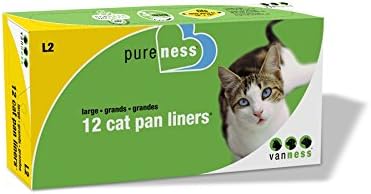 Kennelpak Limited Van Ness Large Litter Pan Liners (Pack of 12) (One Size) (White)
