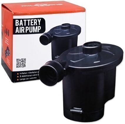 Batterienbetrieben Luftpumpe Aufpumpen Luftmatratze Matratze Camping Festivals Amazon De Garten