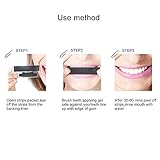 Activated Charcoal Teeth Whitening Strips,Teeth Whitening Kit,Black Teeth Strips,Teeth Bleaching, Advanced Formula With Natural Activated Charcoal 20 Strips with a Fresh Mint Flavor