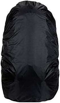 Must Rose Backpack Rain Cover for (30-70L) Backpack (Black, M,40-50L)