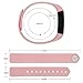 Replace Band for 007plus D115 Fitness Tracker,Replacement Sport Wristband (Pink)