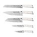 Cangshan S1 Series 59663 6-Piece German Steel Forged Knife Set, Walnut