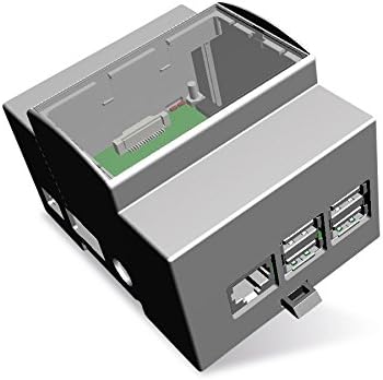 Carril de Carcasa para Raspberry Pi Model B +, 4ª: Amazon.es: Electrónica