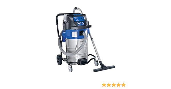 Nilfisk ATTIX 961-01 16A 230/1/50 EU - Aspiradora (Tambor, Profesional,  Hard floor, Azul, Plata, Acero inoxidable, Telescópico)