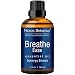 Breathe Essential Oil Blend 30 ml - Pure, Natural Breathe Easy from Eucalyptus, Peppermint, Rosemary and Niaouli - Helps Relief Sinus, Colds, Allergy, Flu, Cough and Congestion from Nexon Botanics (1) primary