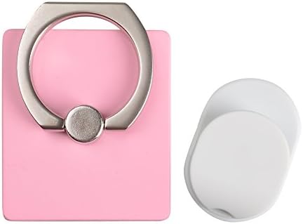 Finger Grip Phone Holder, Cammyllc 360 Degree Finger Grip Desk Stand Ring Holder Car Mount Universal Campatible With All Cellphone, for iPhone Samsung etc.. (Pink)