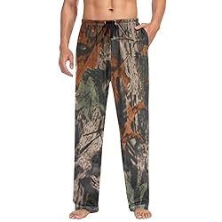 Ollabaky Men's Pajama Pants Camo Vintage Pjs