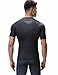Red Plume Men's Film Super-Hero Diamond Logo Sports Black Shirt Running Party Short Sleeve Tee (L)