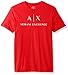 Armani Exchange AX Men's Ax Logo Jersey Tee, RED, X-Large