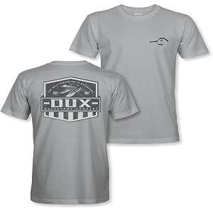DUX Waterfowl Co Men's DUX Pintail Badge T-Shirt | Short Sleeve, Men's, Performance Fit, Waterfowl, Outdoor Wear