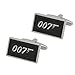 Sirius Jewelry Fashion James Bond 007 Specialized Cufflinks for Mens with Nice Case