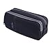 Pencil Case, Large Capacity Pencil Cases Pencil Bag with Two Compartments (Black)