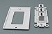 RiteAV - 3 Port HDMI 2.0 Decorative Wall Plate (White)