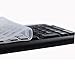 CaseBuy Ultra Thin Silicone Desktop Keyboard Cover Skin Protector for Logitech Keyboard K120 MK120 US Version (Clear)