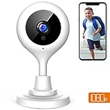 APEMAN WiFi Camera 1080P Baby Monitor IP Wireless Surveillance Indoor Security Camera CCTV Cam with 2-Way Audio/Night Vision/Motion Detection/Cloud Service